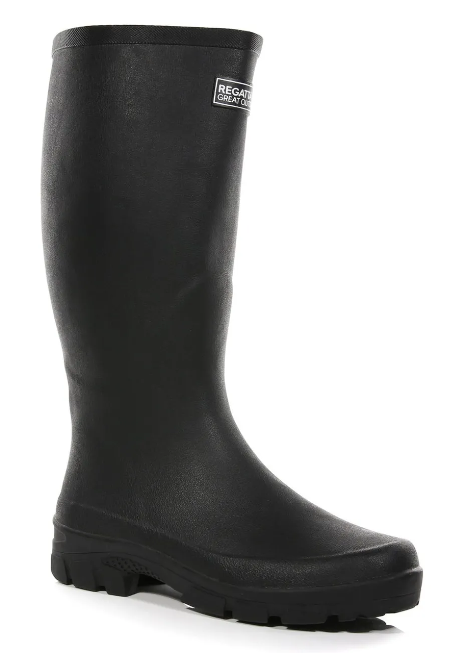 Regatta Black Men's Mumford II EVA Cushioned Wellies