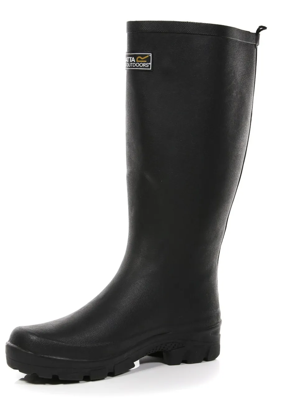 Regatta Black Men's Mumford II EVA Cushioned Wellies
