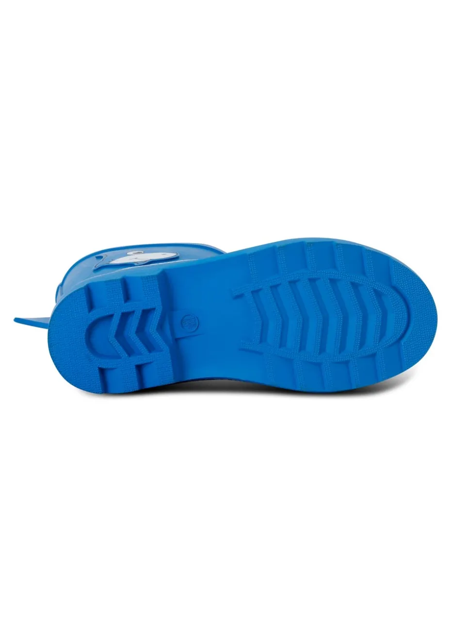 Regatta Bubbles the Shark Blue Kids' Mudplay Junior II Waterproof Wellies