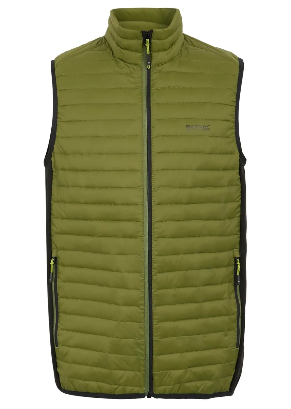 Regatta Forest Green Andreson Water Repellent Extol Stretch Hybrid Bodywarmer