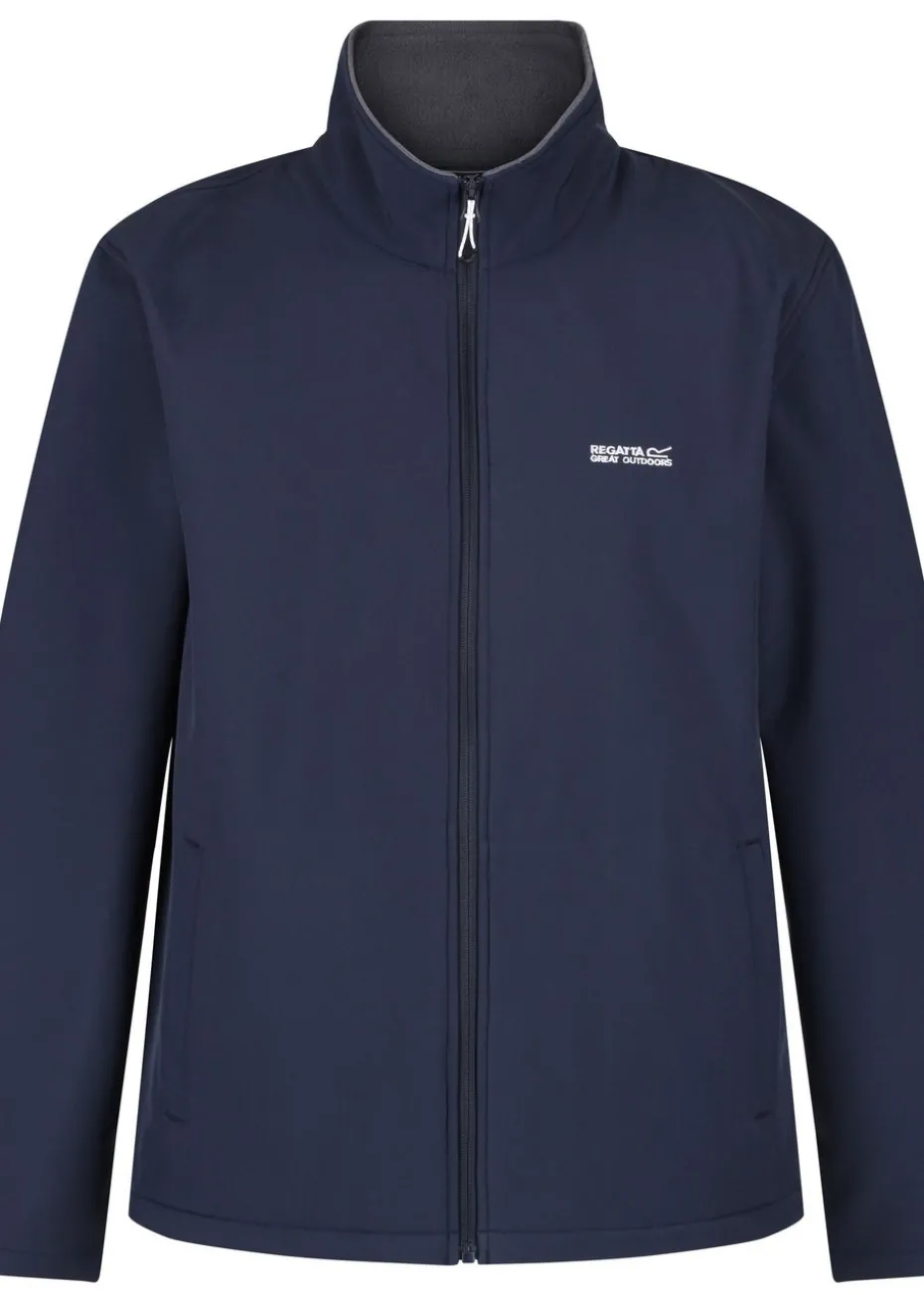 Regatta Navy Men's Cera V Water Repellent Softshell Jacket