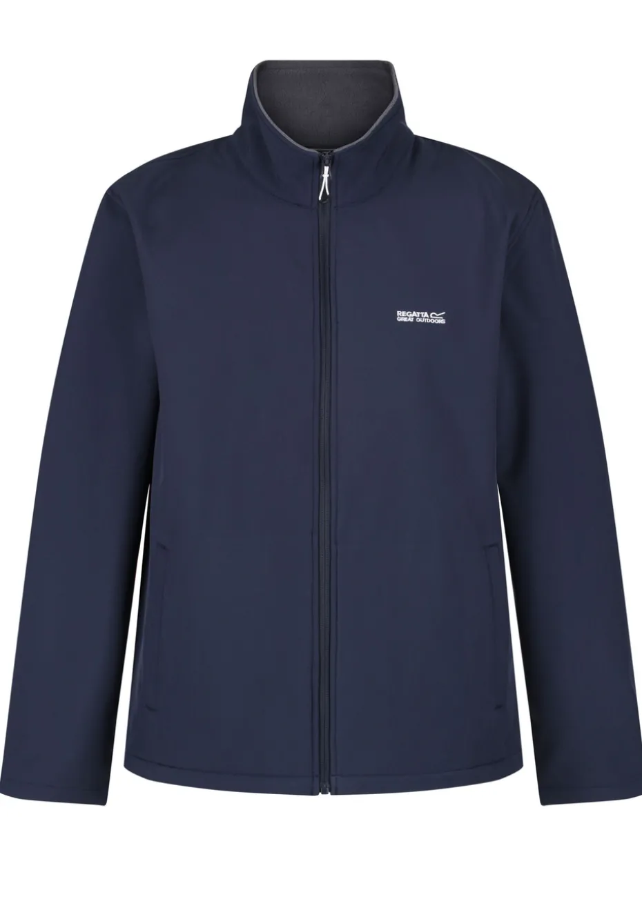 Regatta Navy Men's Cera V Water Repellent Softshell Jacket