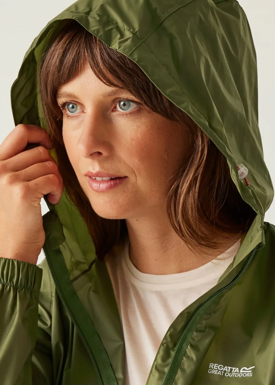 Regatta Nephrite Green Pack-It III Waterproof Breathable Isolite Jacket