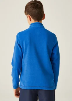 Regatta Oxford Blue Navy Kids' Hot Shot II Half Zip Fleece