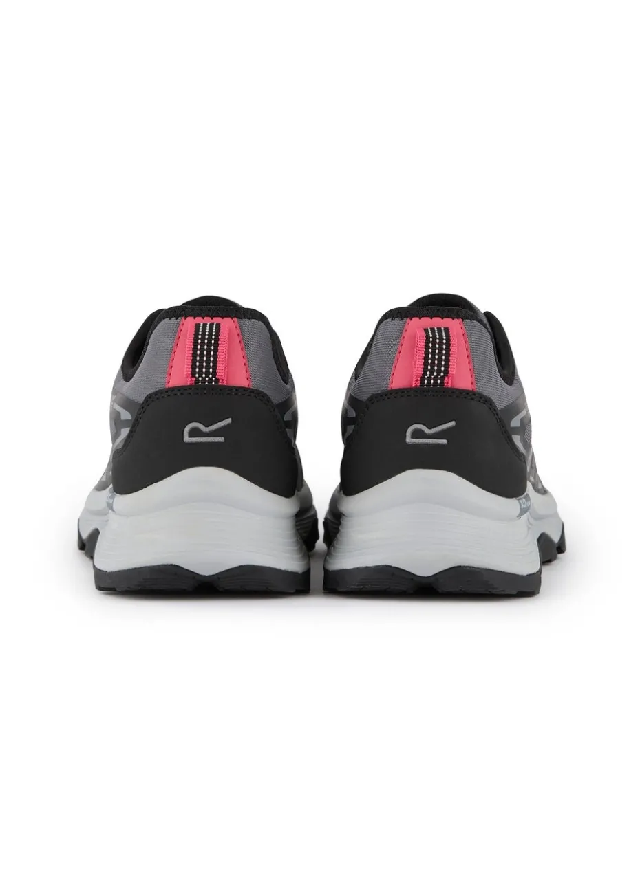 Regatta Seal Grey Peach Bloom Blaze Water Repellent Trainers