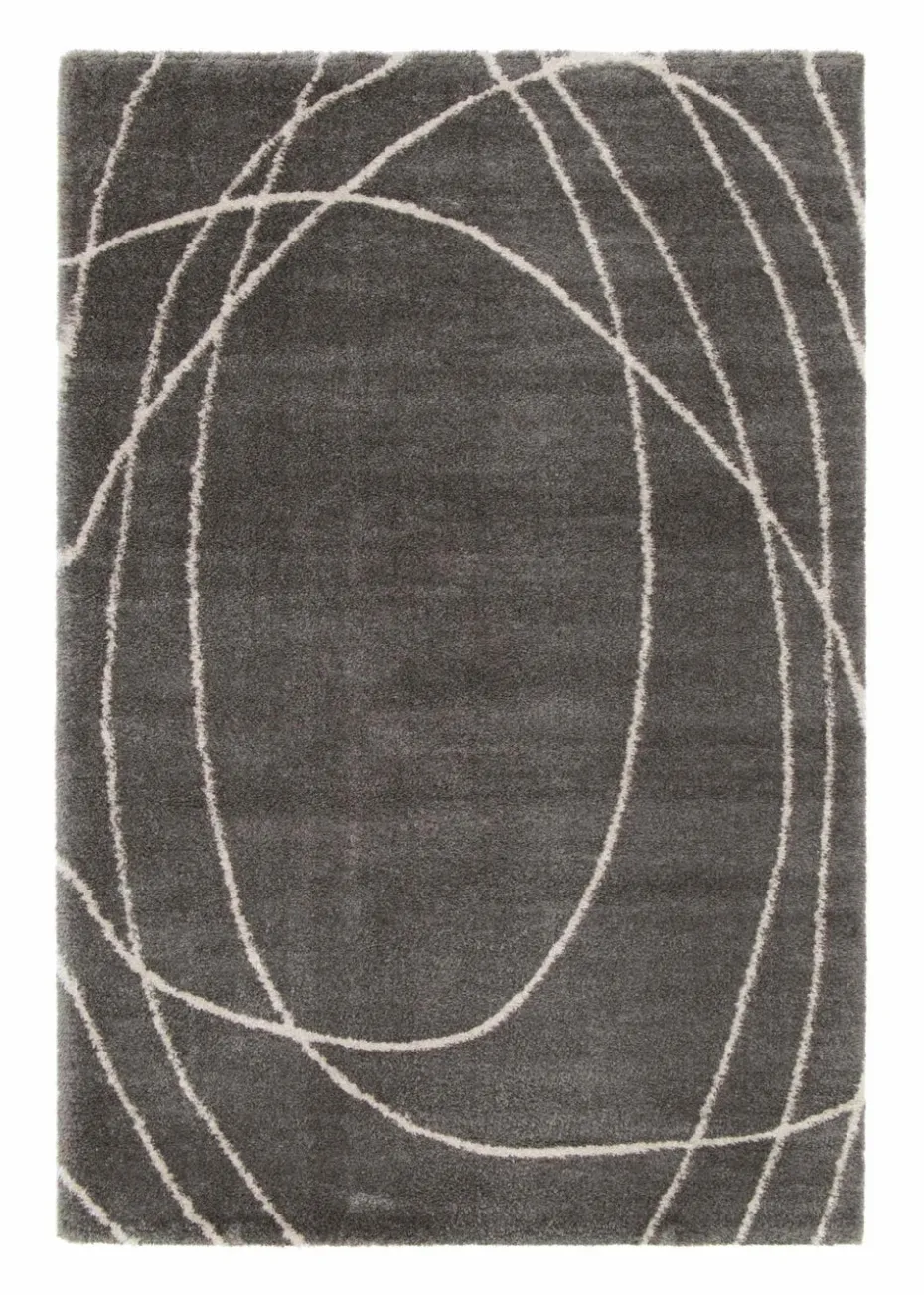 Relay Homemaker Halo Squiggle Grey Rug