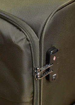 Rock Grey Green Paris Suitcase