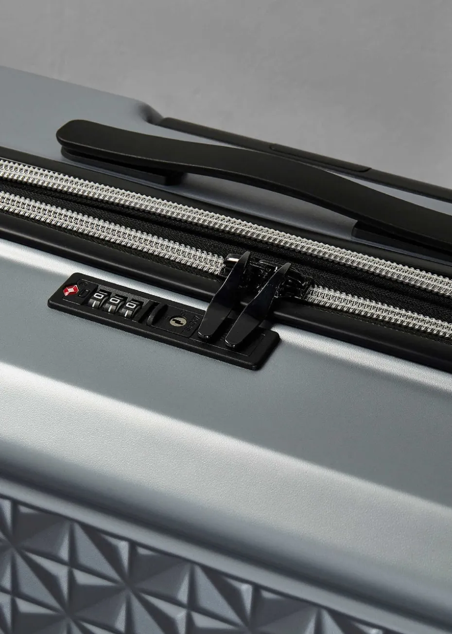 Rock Maya Suitcase Silver