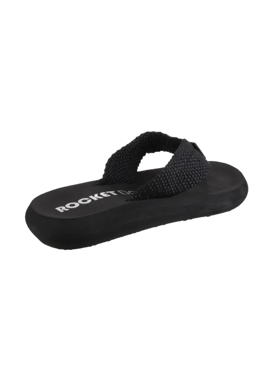 Rocket Dog Black Sunset Webbing Flip Flop