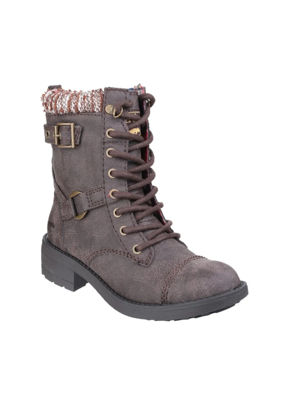 Rocket Dog Brown Thunder Galaxy Biker Boot