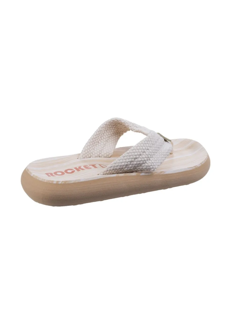 Rocket Dog Cream Sunset Webbing Flip Flop