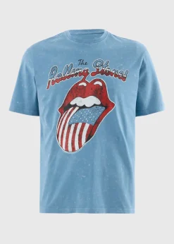 Rolling Stones Blue Graphic T-Shirt