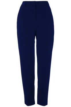Roman Navy Short Straight Leg Stretch Trouser