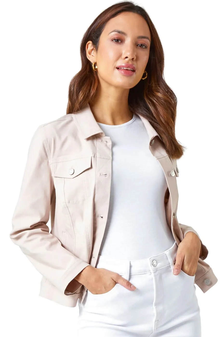 Roman Stone Stretch Pocket Detail Jacket
