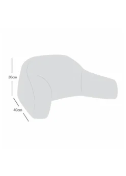 rucomfy Grey Printed Gaming Controller Pillow