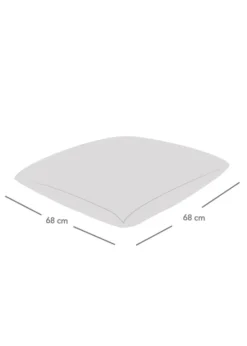 rucomfy Jumbo Cord Floor Cushion Mustard Beanbag