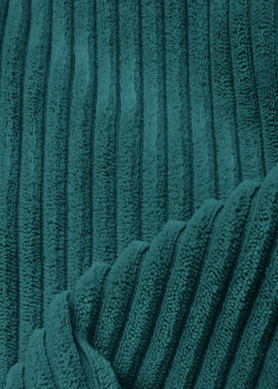 rucomfy Jumbo Cord Goliath Teal Beanbag