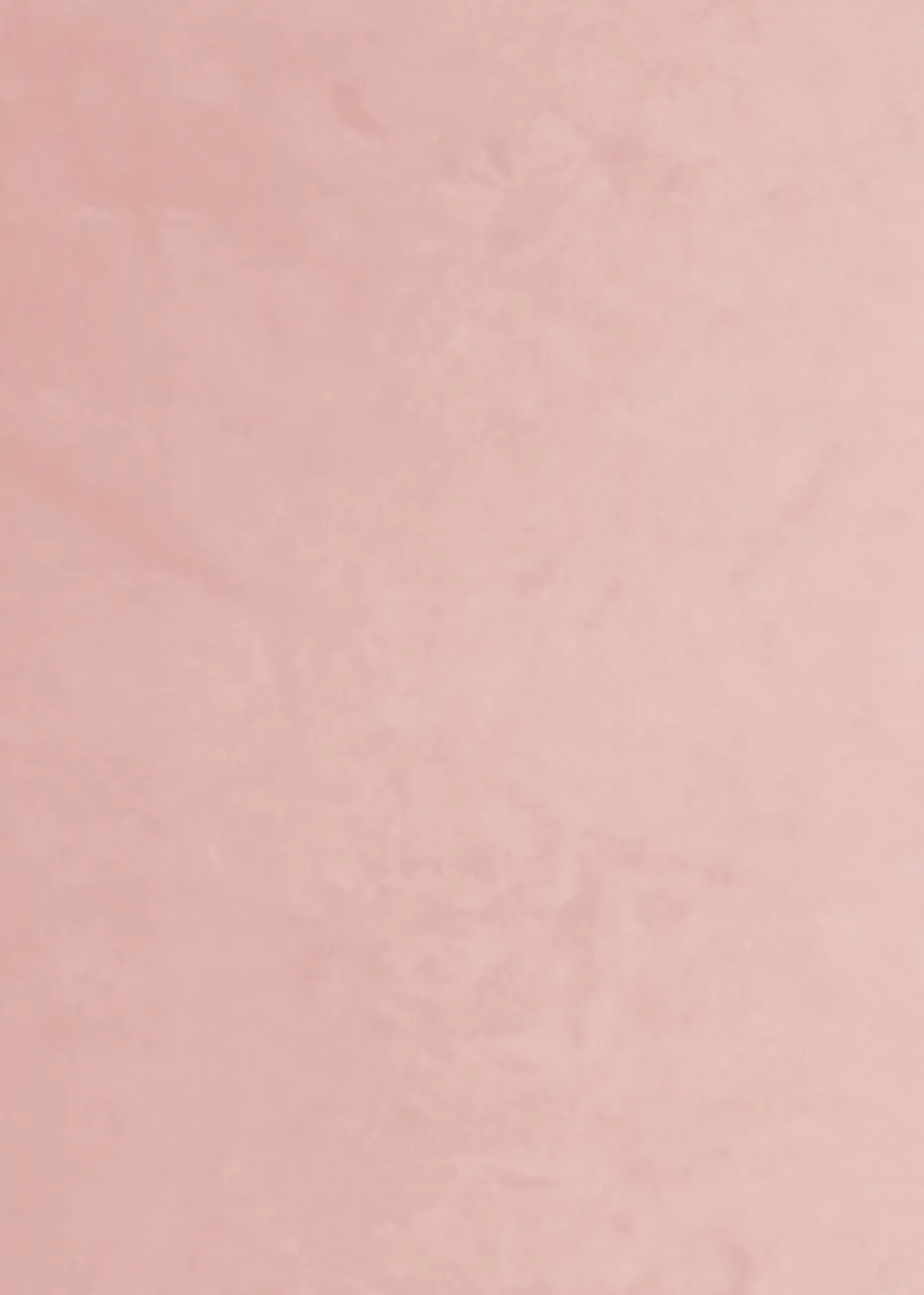 rucomfy Velvet Junior Squarbie Pink Beanbag