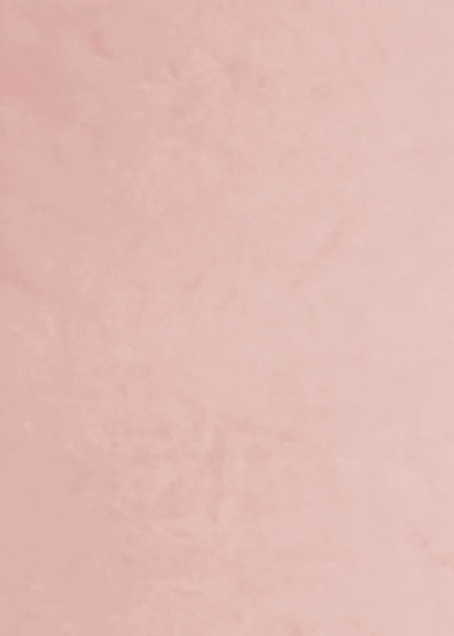 rucomfy Velvet Pouffe Pink Beanbag