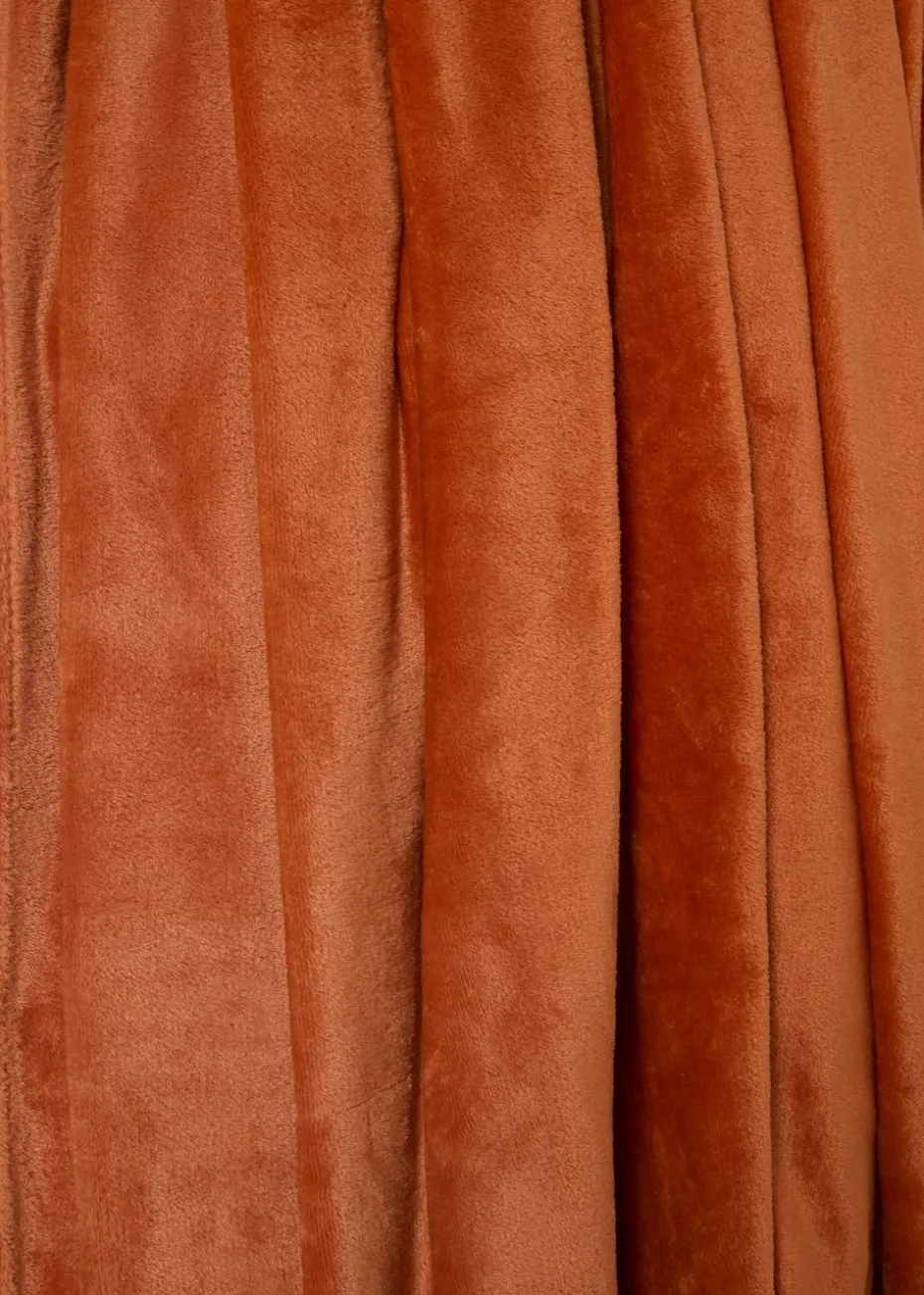 Rust Velvet Cushion