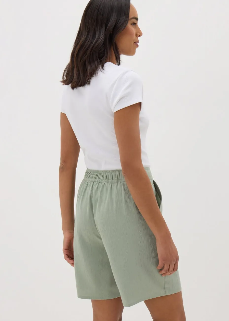 Sage Green Clipper Shorts