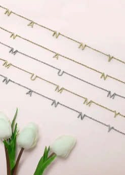 Say It With Silver Nanny Necklace