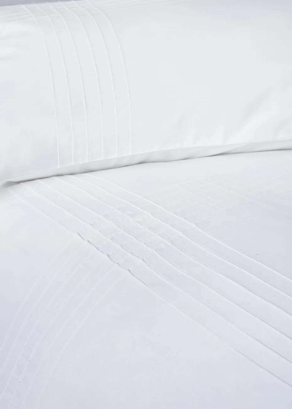 Serene Amalfi White Duvet Cover Set