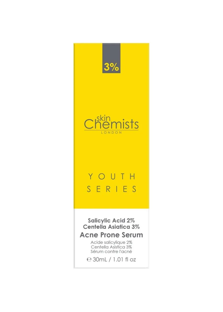 SkinChemists Acne Prone Serum Salicylic Acid, Centella Asistica (30ml)
