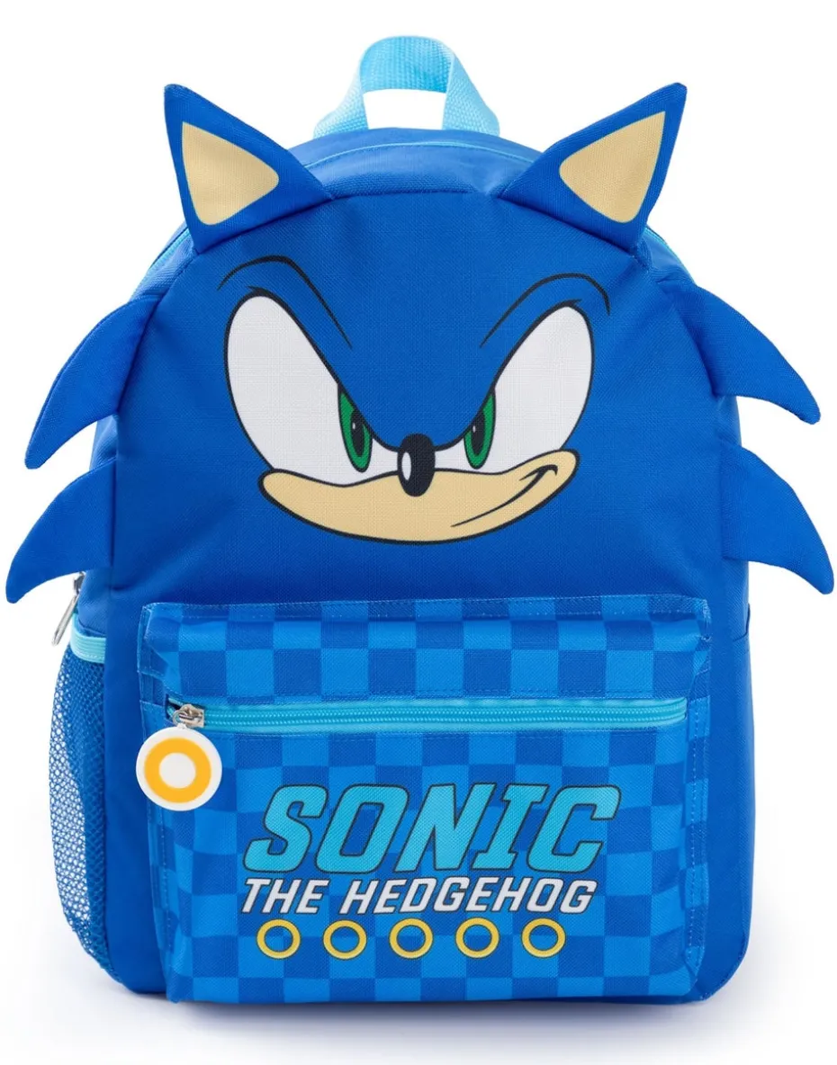 Sonic the Hedgehog 3D Kids Blue Backpack