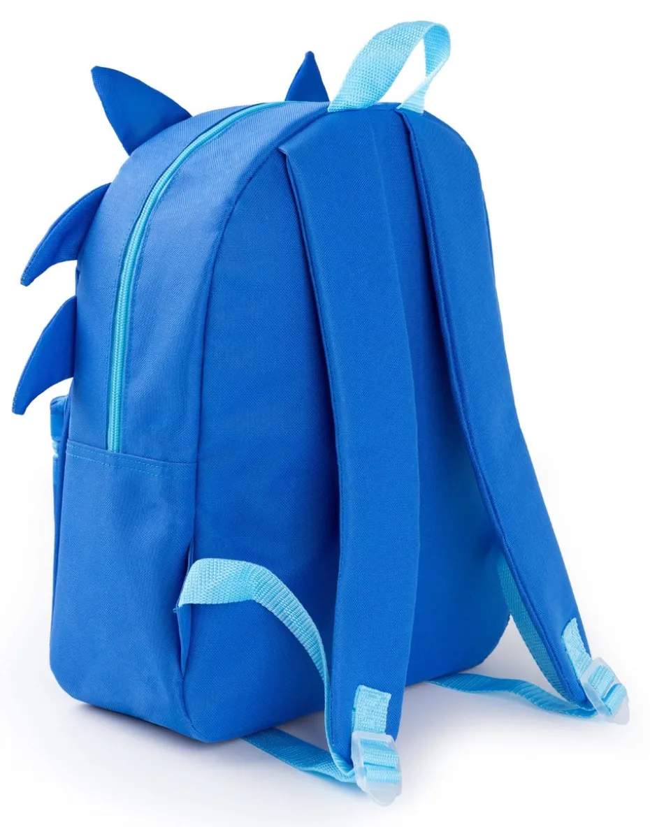 Sonic the Hedgehog 3D Kids Blue Backpack