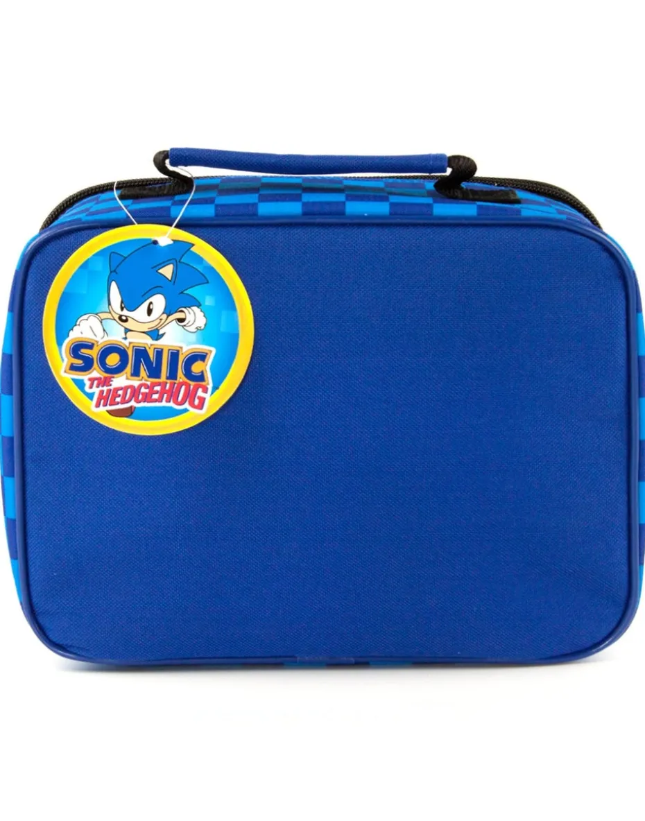 Sonic The Hedgehog Retro Style Gaming Lunch Bag