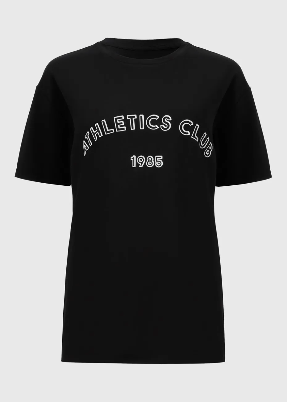Souluxe Black Athletics Club T-Shirt