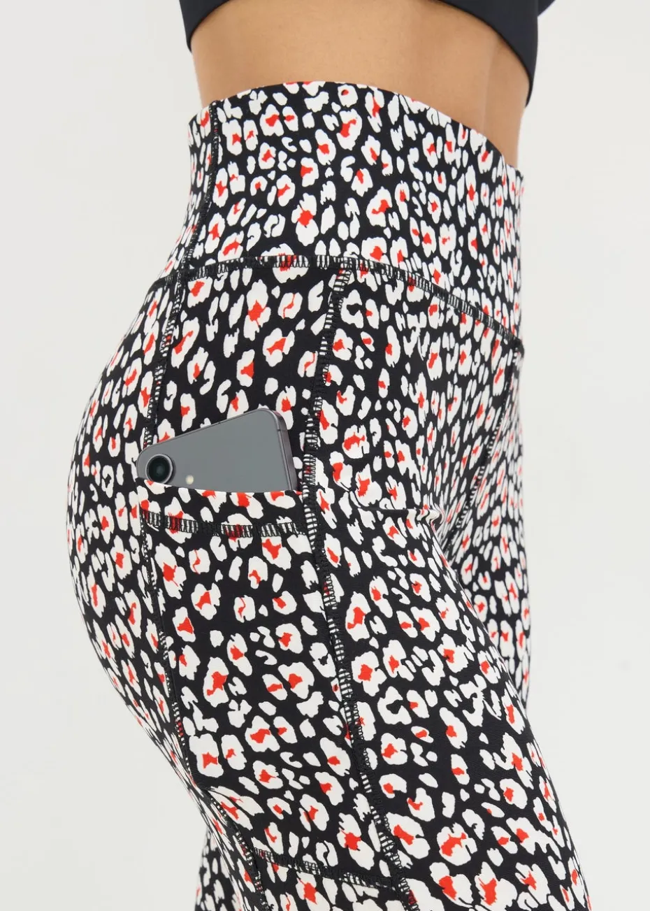 Souluxe Black Patterned Leggings