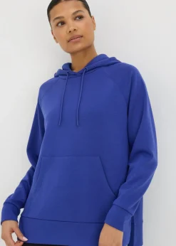 Souluxe Blue Longline Hoodie