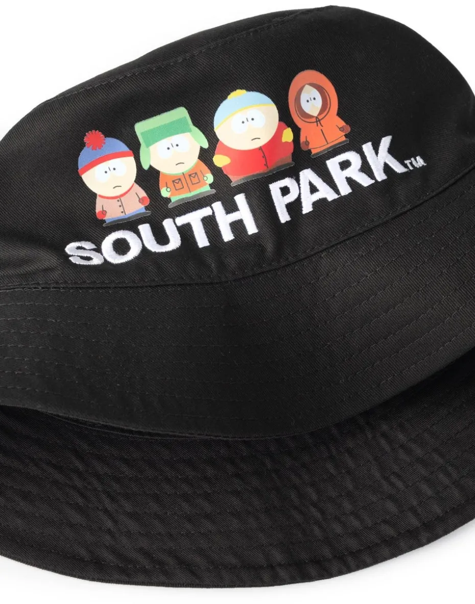 South Park Black Character Line Up Bucket Hat