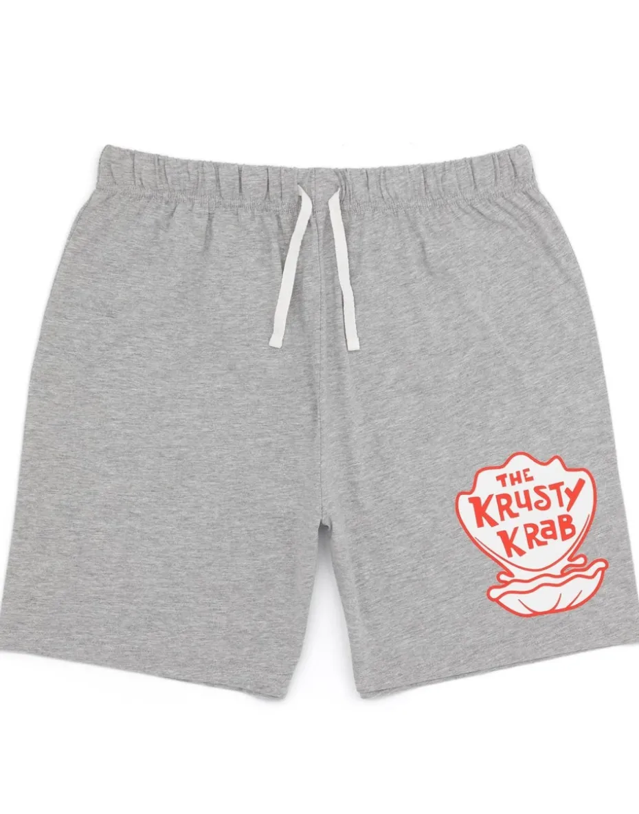 SpongeBob SquarePants White & Grey Fresh Off The Grill Shortie Pyjamas