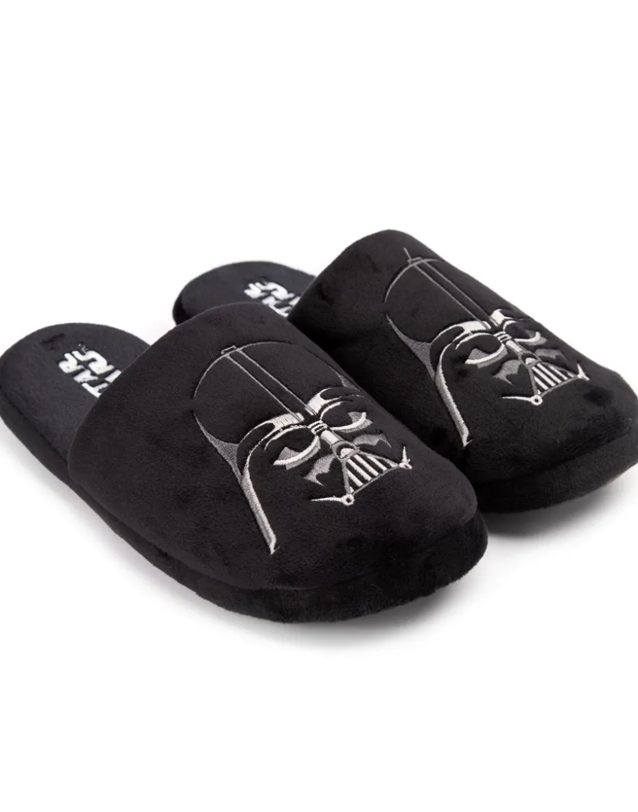 Star Wars Black Darth Vader Mule Slippers