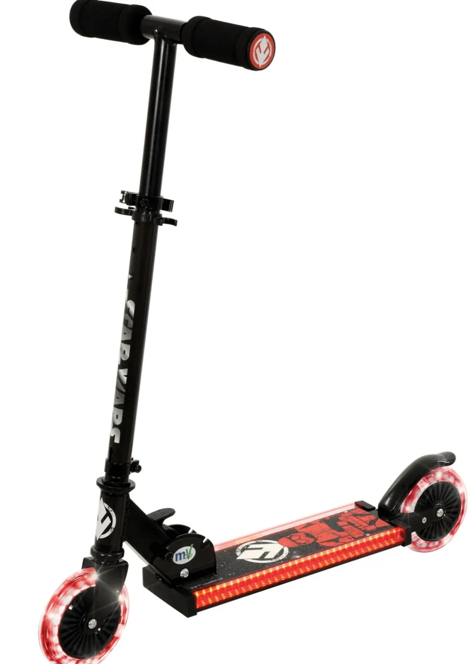 Star Wars Dark Side Electro Lite Folding Inline Scooter