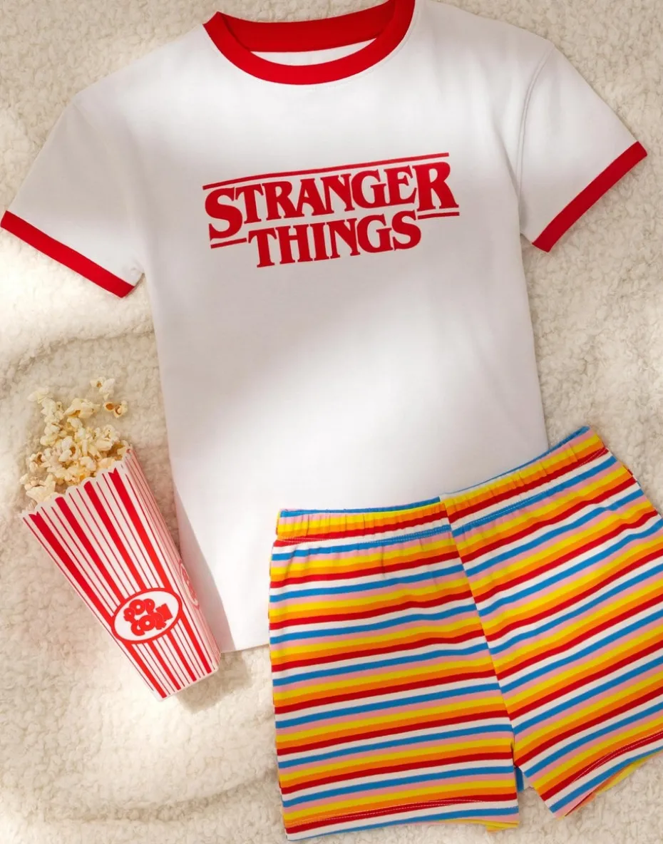 Stranger Things Kids Shortie Multi Pyjamas (7-14 Years)