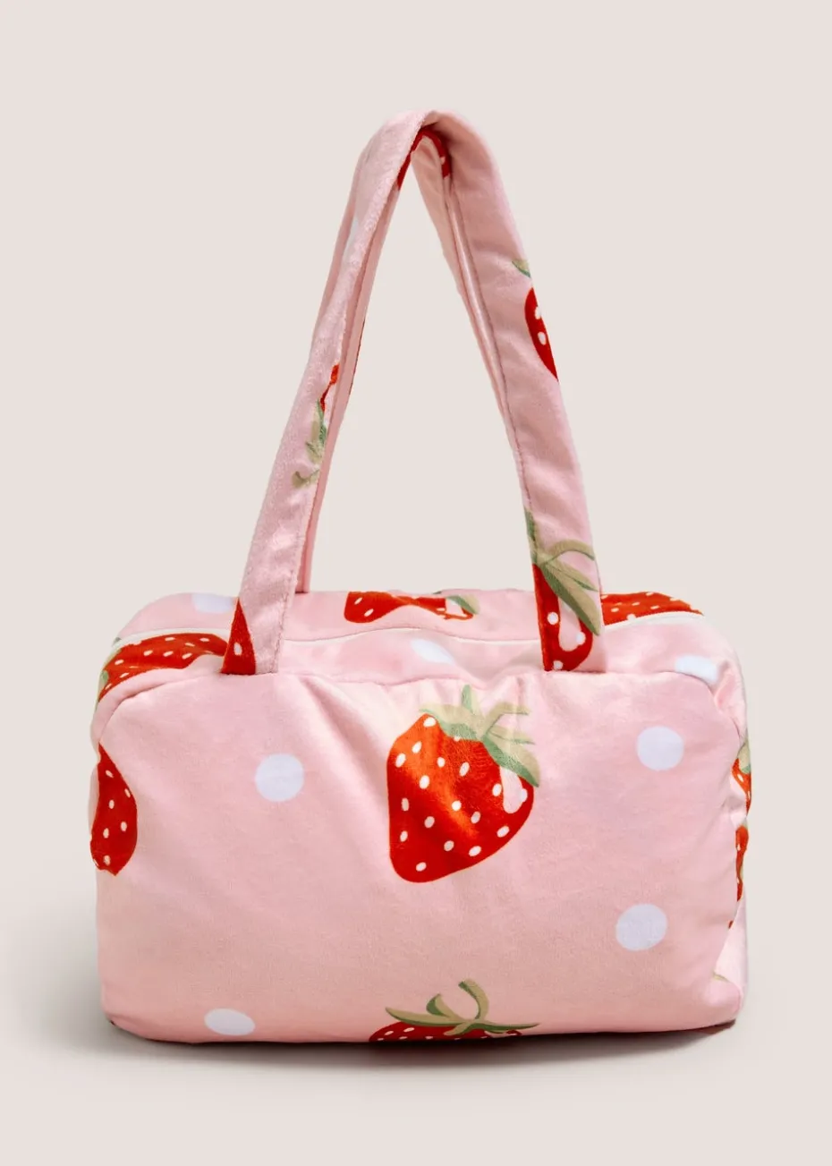 Strawberry Travel Blanket