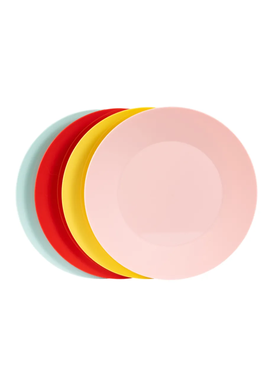 Summerhouse by Navigate Strawberries & Cream (Set of 4 Plates)