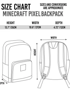 Super Mario All Over Print Black Backpack