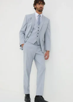 Taylor & Wright Azure Grey Melange Waistcoat