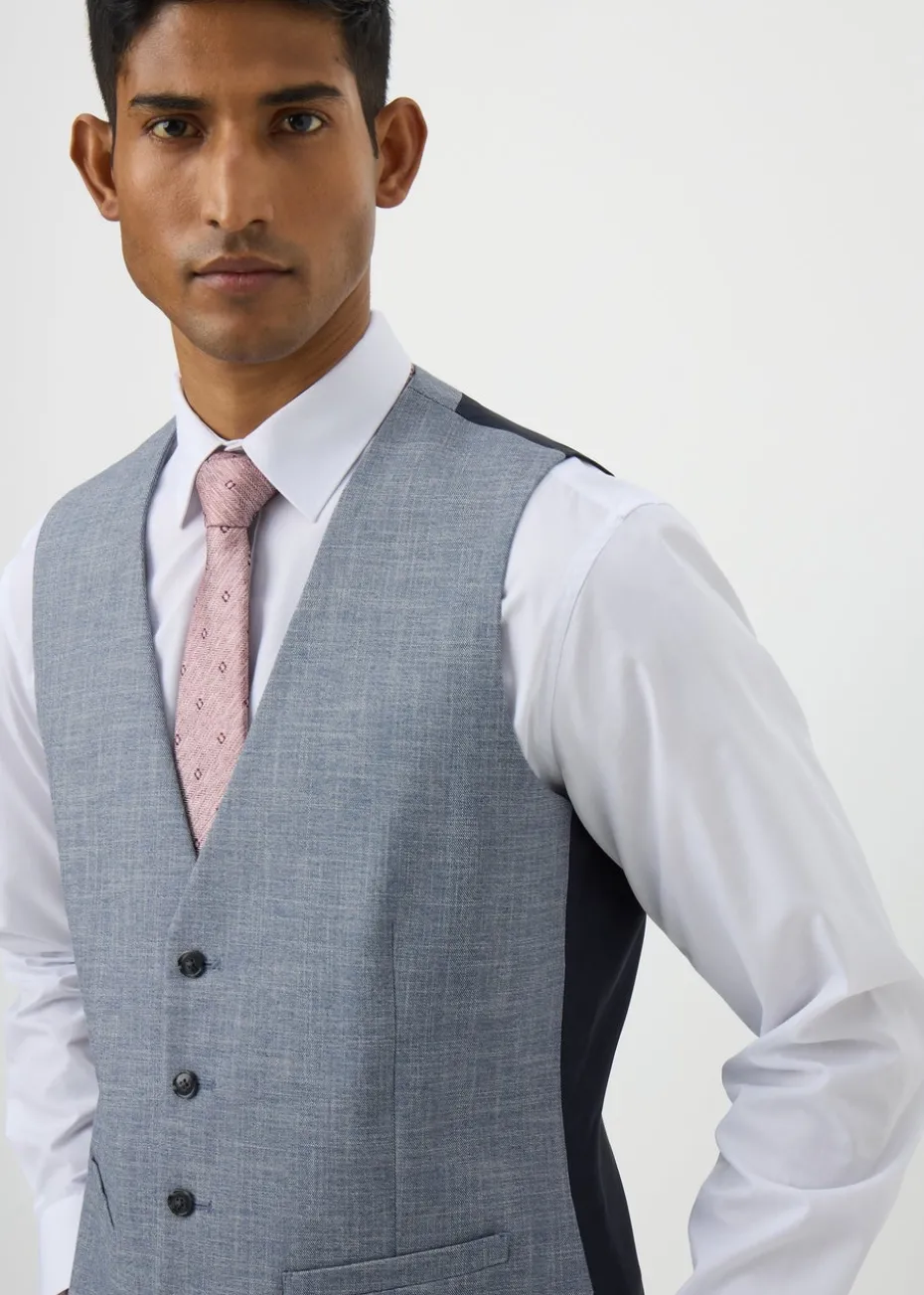 Taylor & Wright Cannes Blue Waistcoat