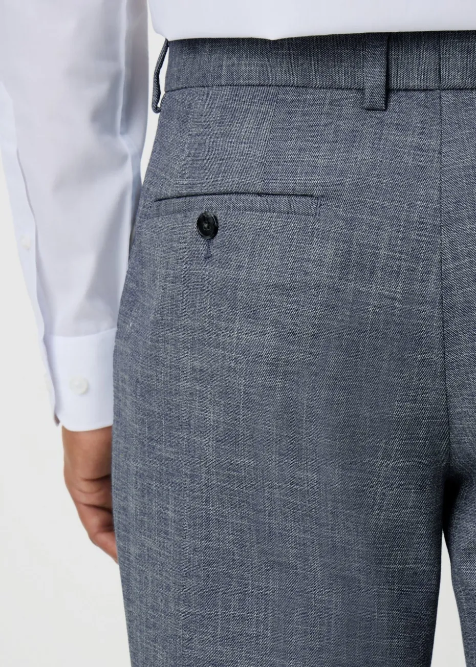 Taylor & Wright Cannes Blue Slim Fit Trousers