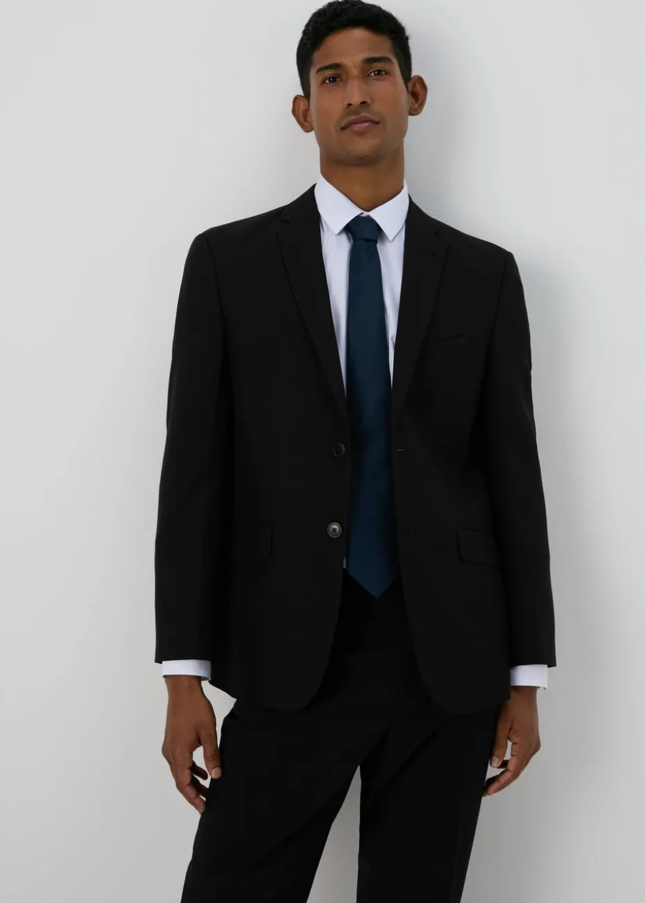 Taylor & Wright Panama Black Tailored Fit Suit Jacket