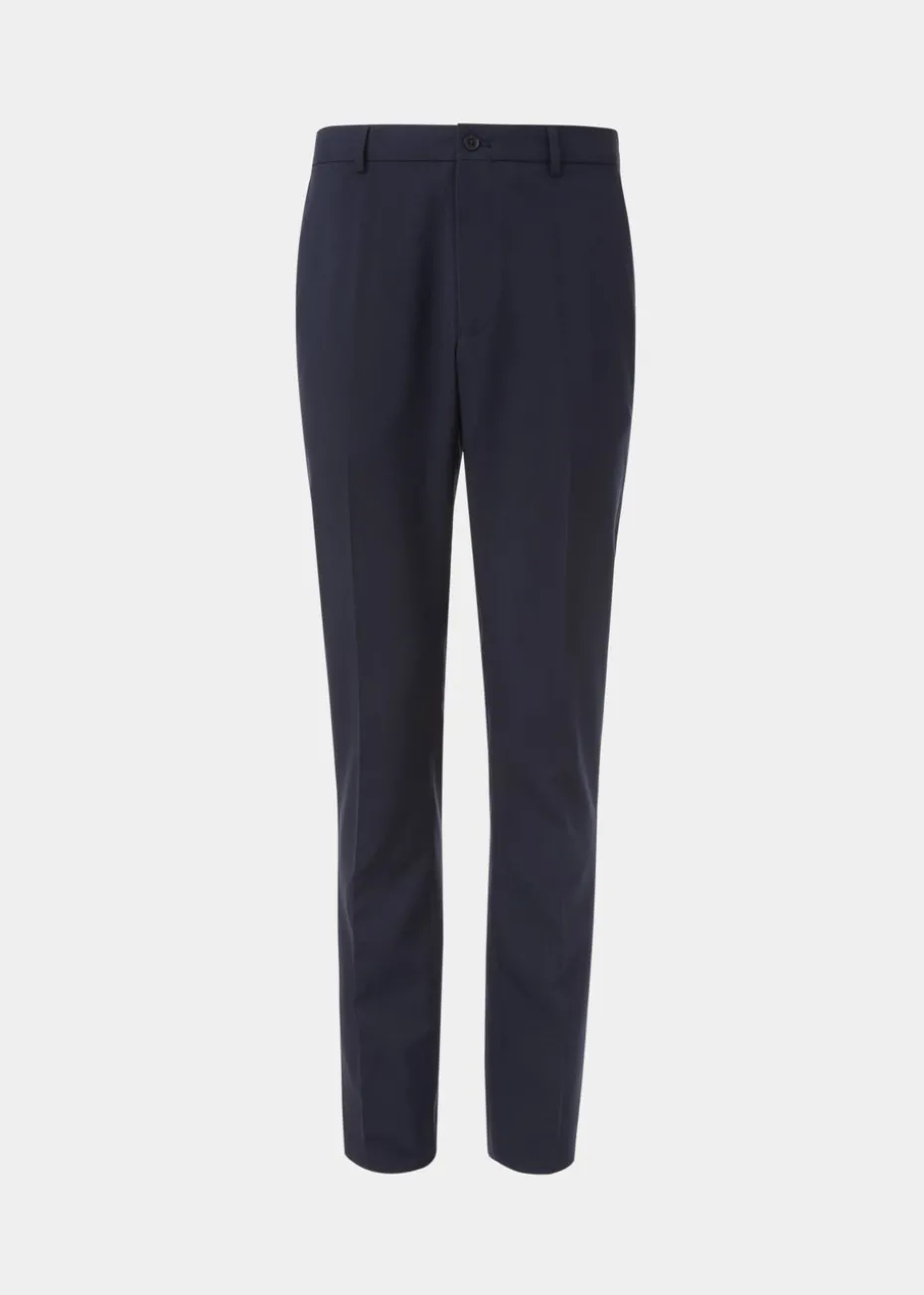Taylor & Wright Panama Navy Slim Fit Suit Trousers