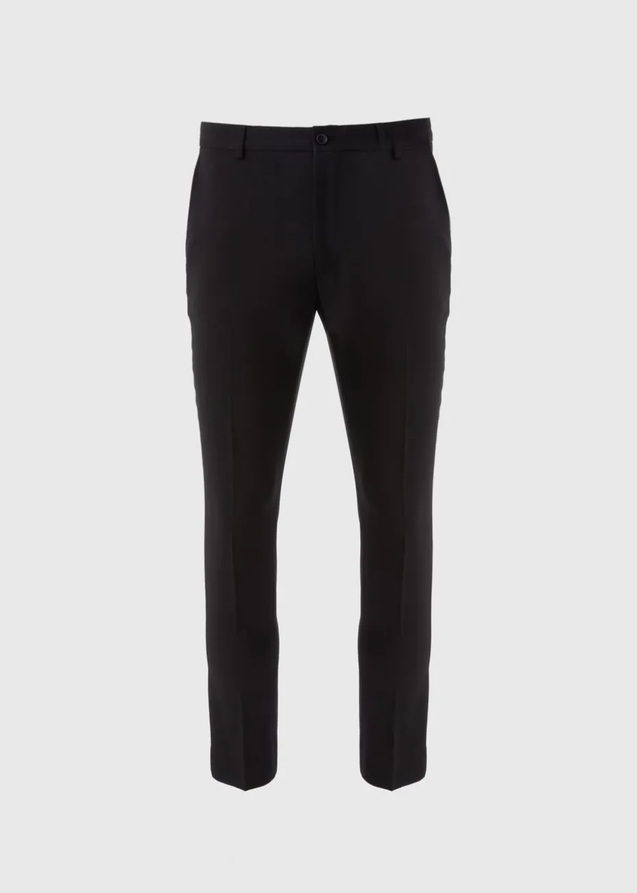 Taylor & Wright Panama Black Tailored Fit Suit Trousers