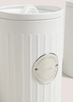 The Kitchen Co White Store Tin