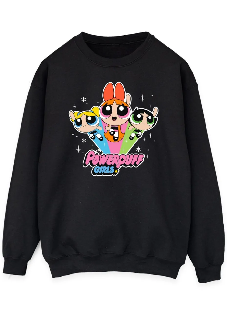 The Powerpuff Girls Black Logo Sweatshirt
